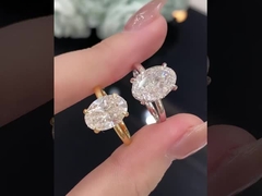 प्रयोगशाला में उगाए गए हीरे के आभूषण