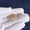 Factory Make BVLGARI Serpenti Viper Ring 18k Gold And Real Diamonds Rose Gold