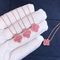 OEM 18 Karat Gold Necklace Vintage Alhambra Pendant Real Diamonds