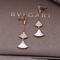 3 Motifs 18K Gold Earrings Roma Designer Brand DIVAS' DREAM Earrings Pink Gold