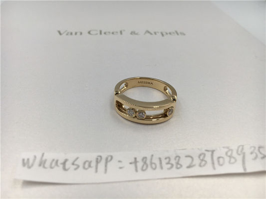 18k/रोज गोल्ड प्लेटेड लक्जरी हीरा आभूषण VS2 स्पष्टता और अनुकूलित उच्च आभूषण विकल्पों के साथ