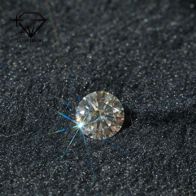 गुणवत्ता LuxuryShine VS1 लैब से उगाया गया हीरा 1ct 2ct 3ct 4ct 5ct गोल कट सफेद उत्कृष्ट कट आईजीआई प्रमाणित कारखाना
