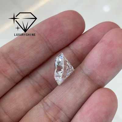 गुणवत्ता LuxuryShine VS1 लैब से उगाया गया हीरा 1ct 2ct 3ct 4ct 5ct गोल कट सफेद उत्कृष्ट कट आईजीआई प्रमाणित कारखाना