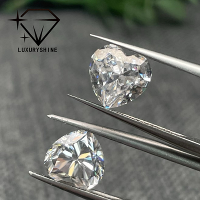 LuxuryShine VS2 Heart Excellent Cut Lab Grown Diamond Real Diamonds & Wedding Jewelry & Customized Jewelry Support विशेष अनुकूलन