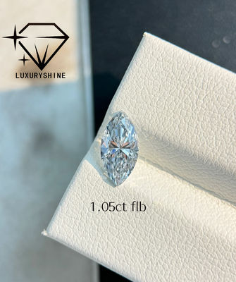 गुणवत्ता लक्जरीशाइन VVS2 मार्किस शेप 0.3-15ct लैब में उगाया गया हीरा D-F रंग 3EX कट स्टोन IGI सर्टिफिकेट के साथ असली हीरा कारखाना