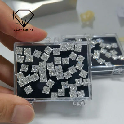 गुणवत्ता LuxuryShine Princess Cut Lab Grown Diamond D-F Color VVS-VS With IGI Certificate Excellent Cut Wedding Diamonds Wholesale  लक्जरीशीन प्रिंसेस कट लैब बढ़े हुए हीरे डी-एफ रंग वीवीएस-वीएस आईजीआई प्रमाणपत्र के साथ उत्कृष्ट कट शादी के हीरे थोक कारखाना