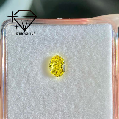 गुणवत्ता लक्जरीशाइन वीवीएस-वीएस फैंसी येलो/लाइट येलो/फैंसी इंटेंस/विविड येलो लैब ग्रोन डायमंड 1CT 2CT 3CT 4CT 5CT ओवल एक्सीलेंट कट सर्टिफिकेट और कस्टमाइज्ड ज्वेलरी के साथ कारखाना