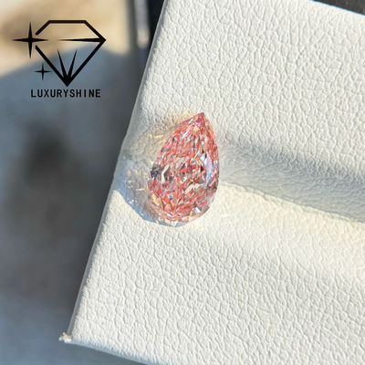 गुणवत्ता लक्जरीशाइन 1-15CT फैंसी पिंक नाशपाती कट लैब में उगाए गए हीरे VVS-VS ढीले हीरे और वेडिंग ज्वेलरी और कस्टमाइज्ड ज्वेलरी ﻿ कारखाना