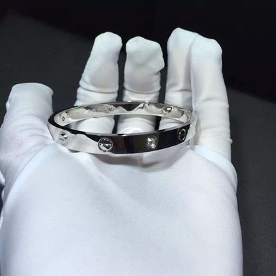 गुणवत्ता ब्रांड आभूषण प्यार कंगन 4 हीरे पीले सोने के हीरे18k सोना कारखाना